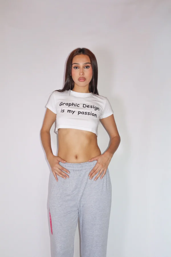 Baby Tee GRAPHIC DESIGN IS MY PASSION