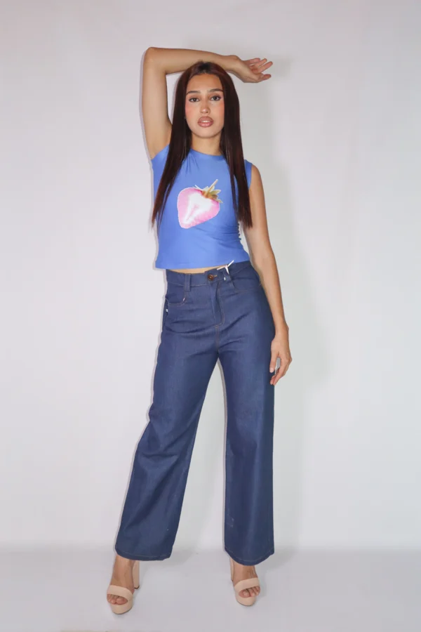 Jean Baggy Indigo Crudo - Talla 10