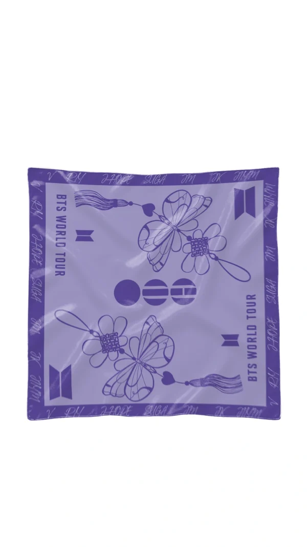 Pañoleta BTS ARIRANG MORADA