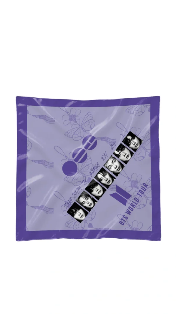 Pañoleta BTS BODY TO BODY MORADA